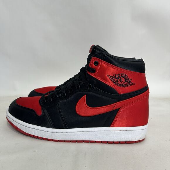 Nike Air Jordan 1 High OG Retro “Satin Bred” - Picture 6 of 8